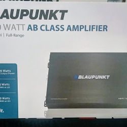 Blaupunkt 1700 Watts 4 Channell Amplifier Brand New In The Box