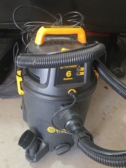 Vacmaster Professional 6 Gallon wet/dry vacuum extractor
