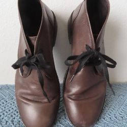 John Varvatos Portland Chukka Leather Caramel Men Shoes Size 10.5