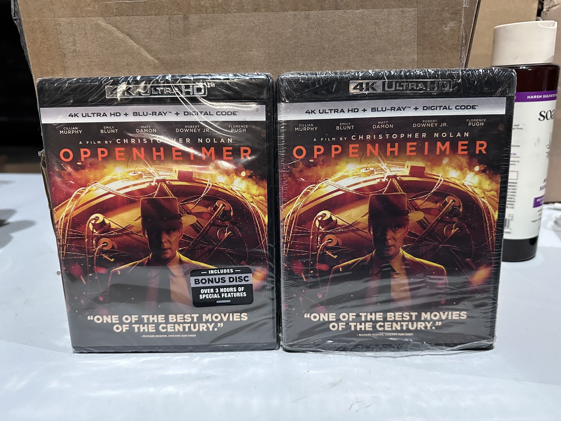 Oppenheimer (4K/UHD + Blu-ray + Digital)