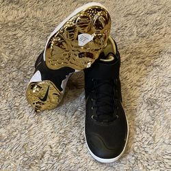 Nike Alpha Huarache Elite 3 Vanderbilt Baseball Cleats Size 13.5 Black/Gold DH0124 005