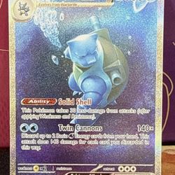 Blastoise ex 200/165