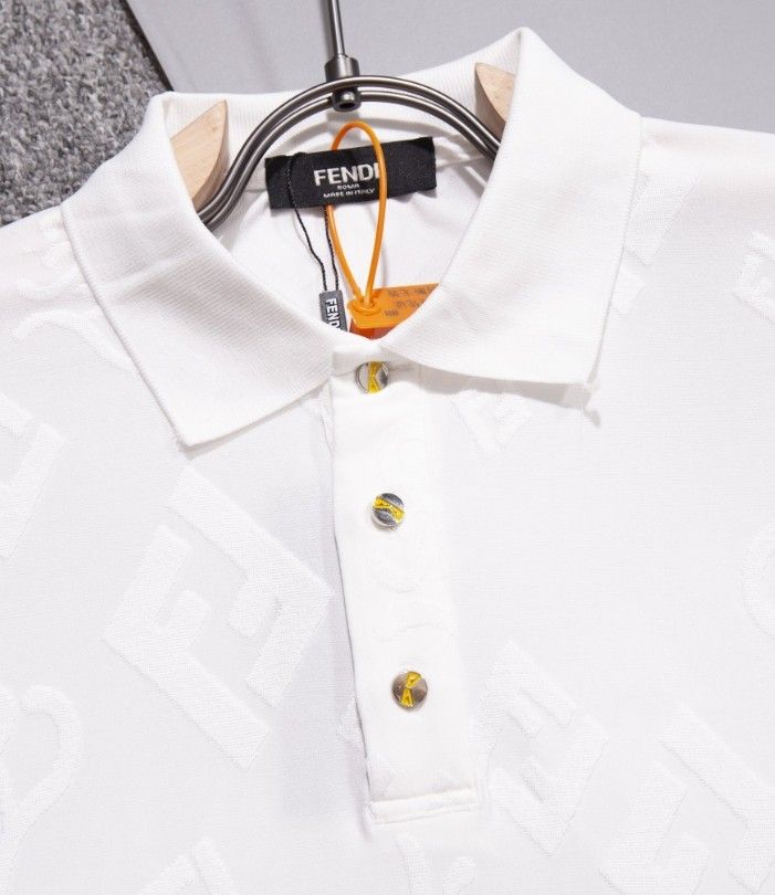 FD White Polo Shirt