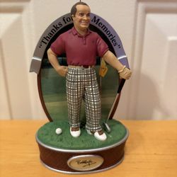 1999 Carlton Cards Bob Hope "Thanks 'Fore' the Memories" musical Christmas ornament