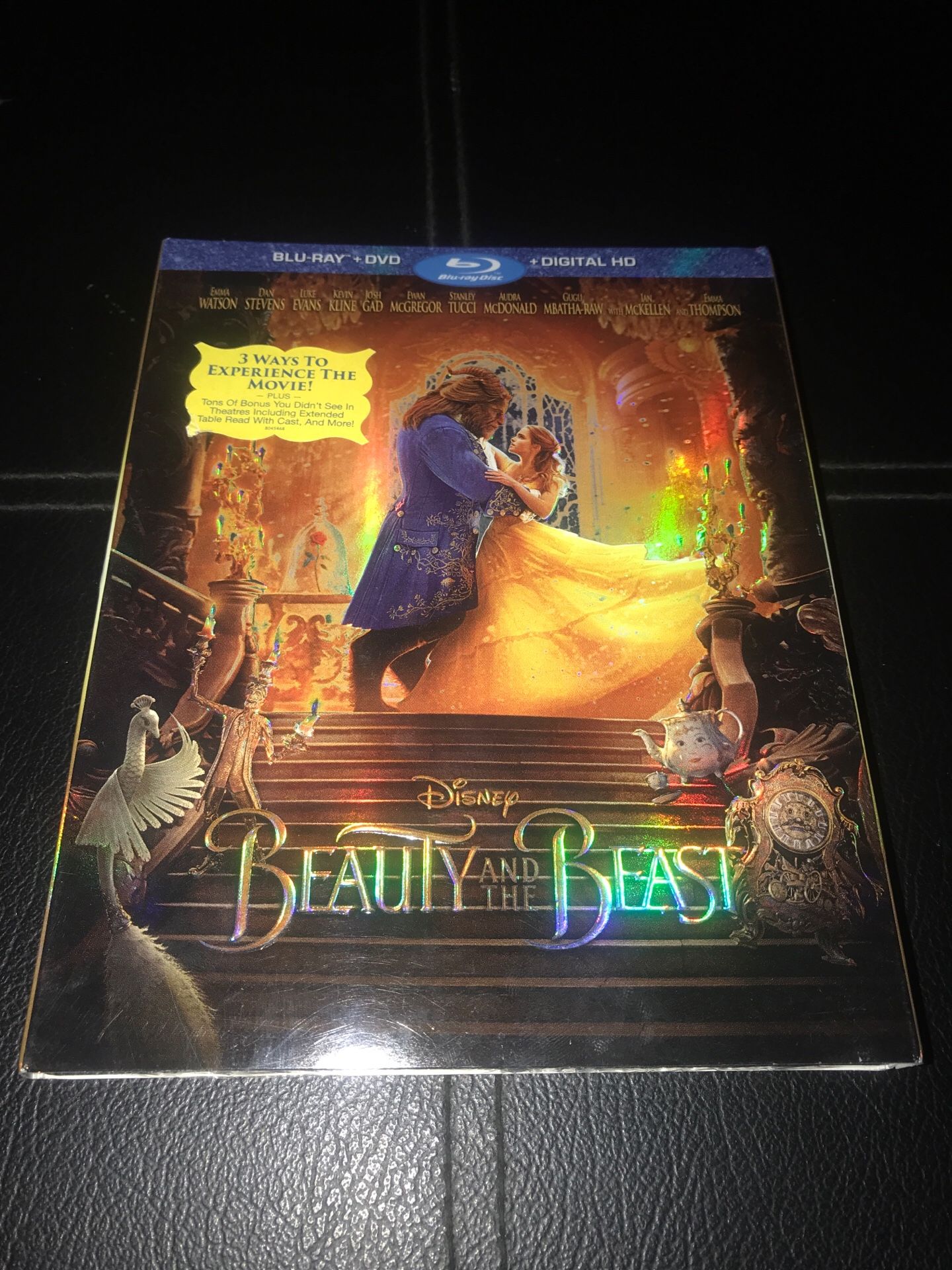 The Beauty and the Beast Blu-ray DVD digital copy