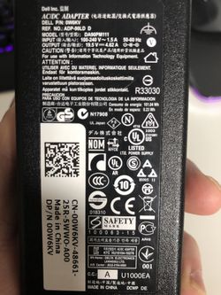 Dell ac adapter DA90PM111