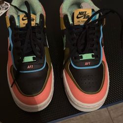Title: Women’s Size 7.5 Nike Air Force 1 – And  5.5 Brand New (2 Pairs)