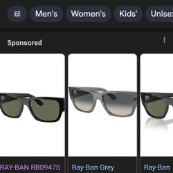 Rayban 0947s Carlos Polarized Sunglasses Retail $244