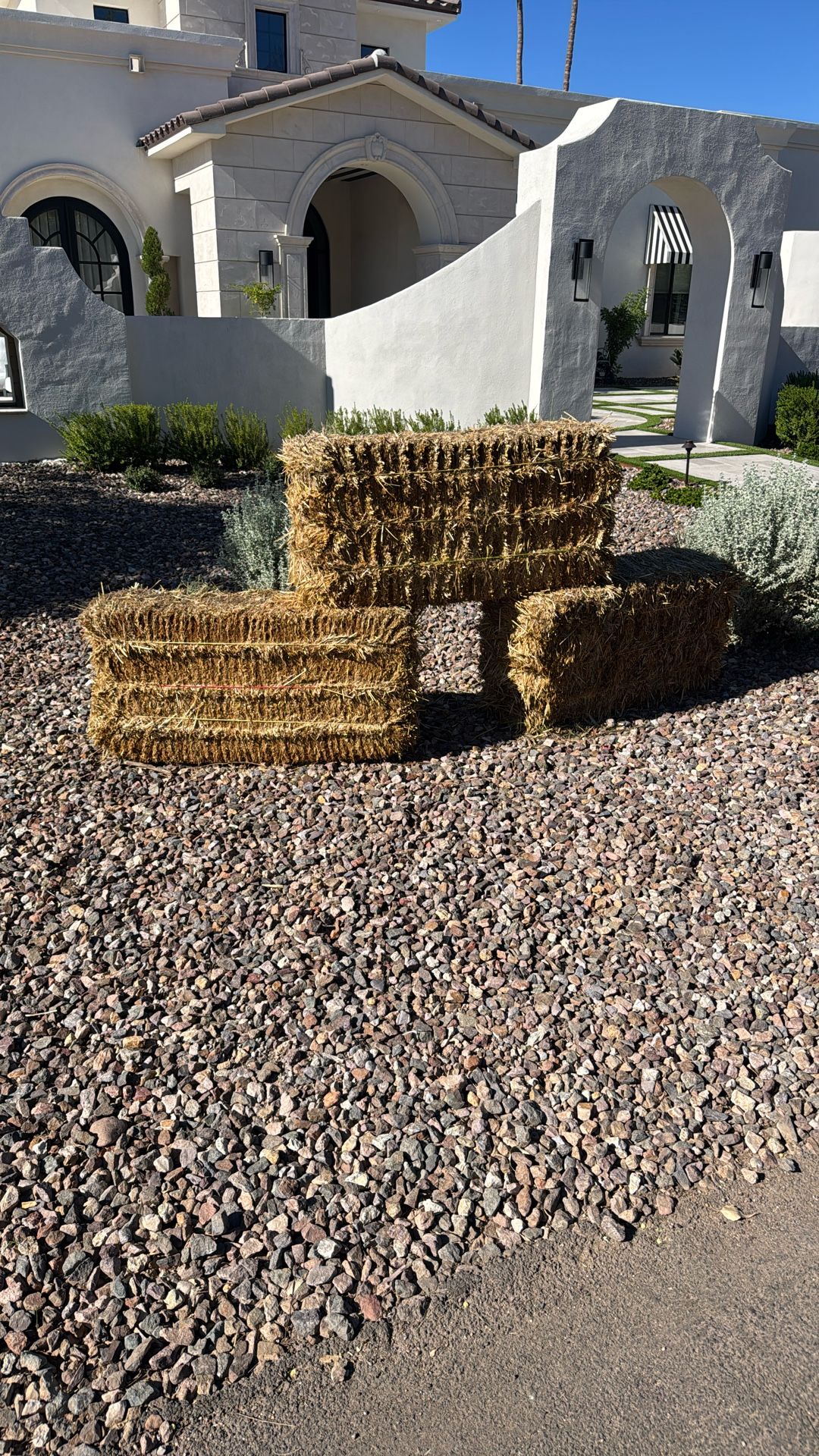 FREE 6 Full Size Straw bails 