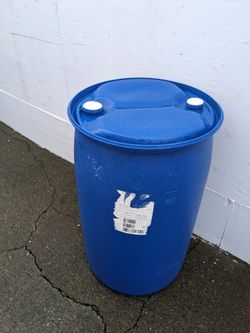 55 Gallons Plastic drums 