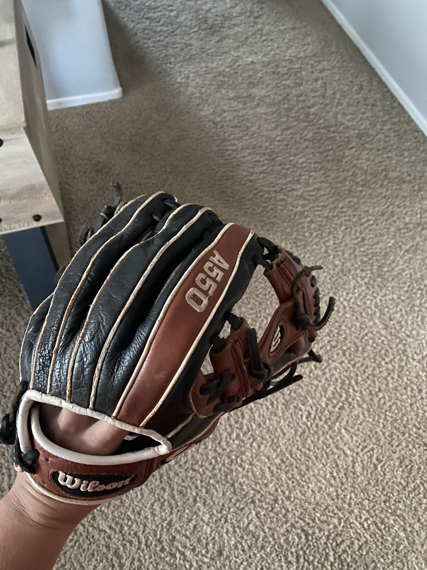 A550 Baseball Glove, Size 11 1/2”