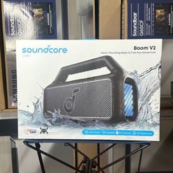Soundcore Boom 2 by Anker, Outdoor Bluetooth Speaker with 80W Powerful Bass