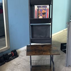 Vinyl Record Shelf & Table