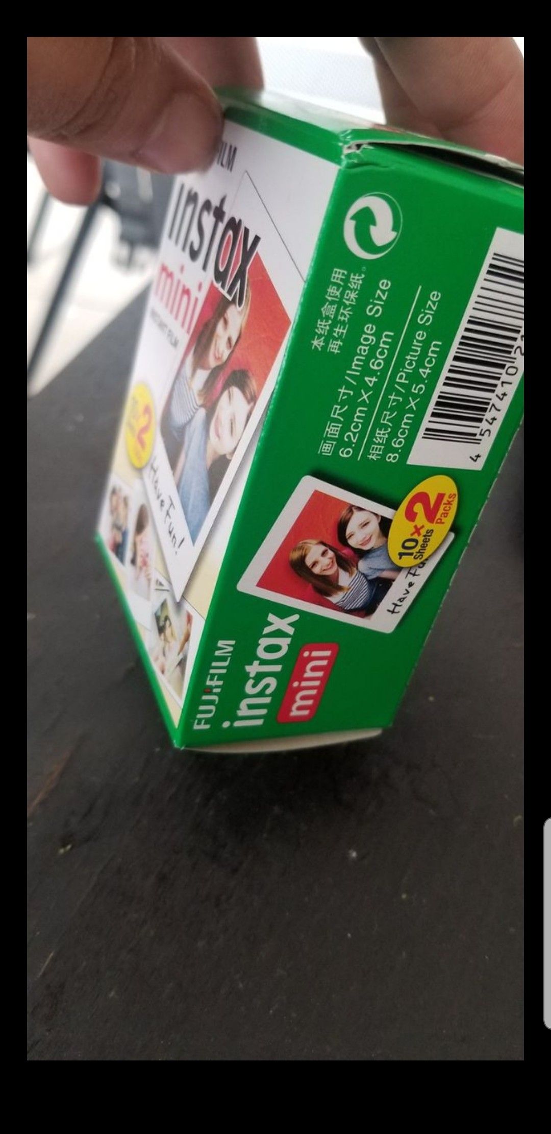 Fujifilm Instax Mini Film 10x2 per box