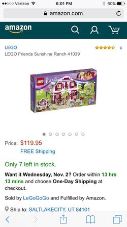 Lego friends sunshine ranch discontinued for Sale in West Jordan