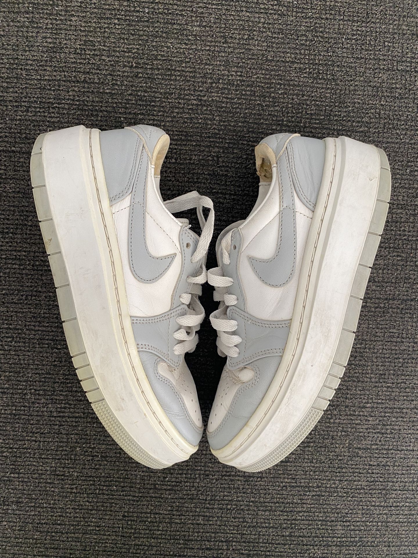 Nike Jordan 1 Elevate Low Wolf Grey Womens Size 6.5