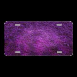 License Plate Novelty Car Front Dirty Dirt Background Pattern