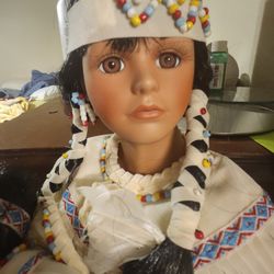 Native American Mother & Child
