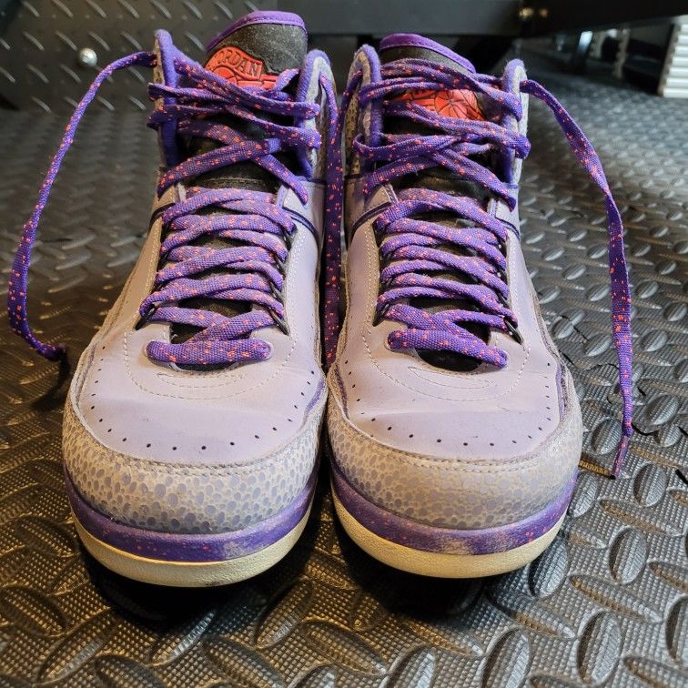 Air Jordan 2 Retro "Iron Purple" Size 11