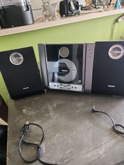 Philips Micro System MC235B with Speakers