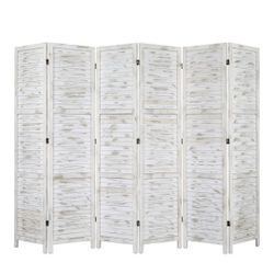 2 Wood Room Dividers