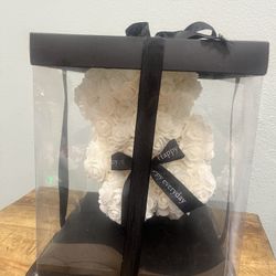 White Foam Flower Bear