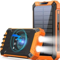 New 36000mAh Built in 4 Cables Six Outputs 15W Fast Charging Power Bank for All Mobile Devices Three