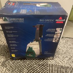 NEW Bissell Big Green Carpet cleaner 