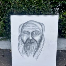 Art Drawing Pencils Man Face