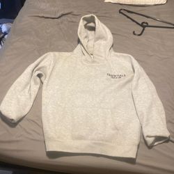 Grey Essentials Hoodie Small
