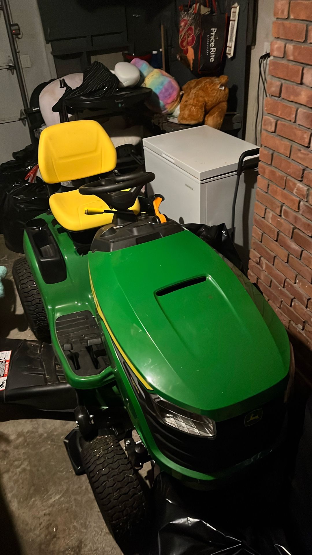 ride on lawnmower