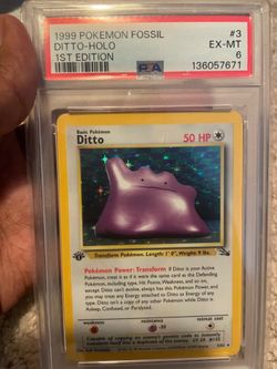 Pokemon ditto holo