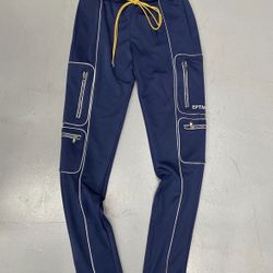 Blue Unisex Joggers