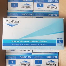 Latex Gloves Size Large