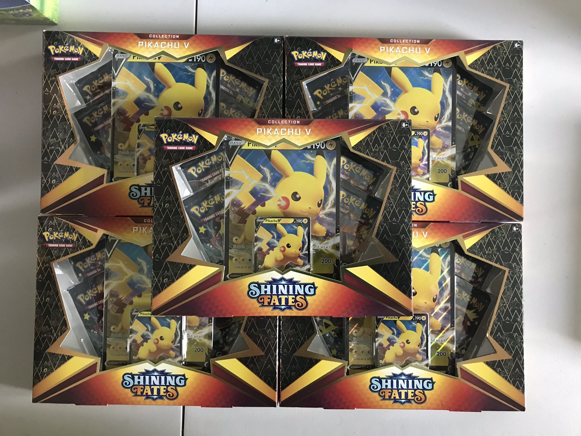 Pokemon Shining Fates Pikachu V Collection Box