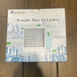 New Rainbean Portable Mini Air Cooler – Personal Desk AC Fan