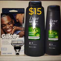 Razor Guillet, Dove Shampoo Pack