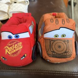 Baby/toddler Lightning McQueen Warm Slippers!