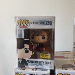 Sherlock With Skull Funko
