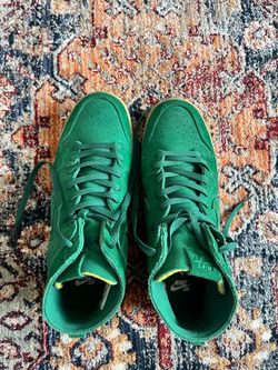 Nike SB dunk hi green men’s size 11