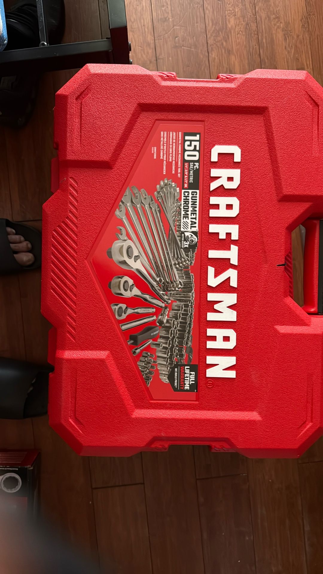 Craftsman 150 Pcs Saw/ Metric 1/4 3/8 8 1/2 Dr