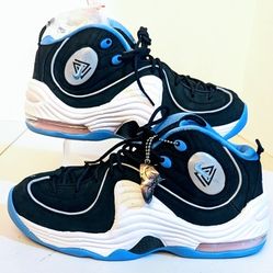 Size 7.5 - Nike Social Status x Air Penny 2 Playground - Black New No Box