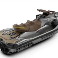 Seadoo GTX (contact info removed) NEW Only Has 2 Hours On It Compete With Trailer And Cover