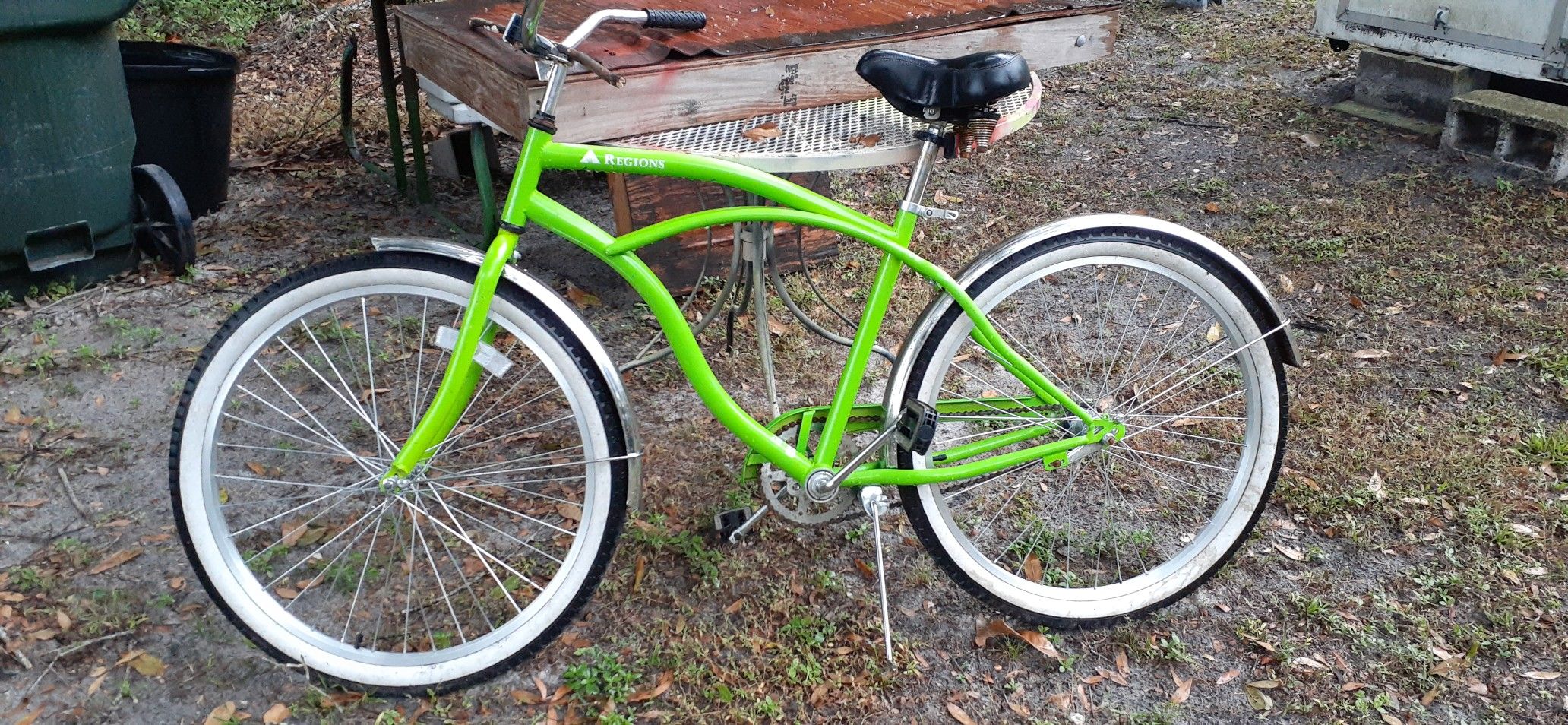 Regions Bank beach cruiser mens bicycle