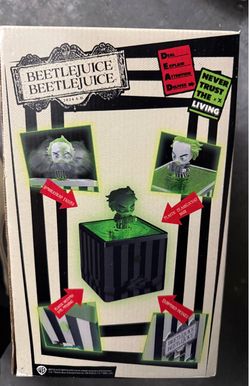 Beetlejuice popcorn box NEW
