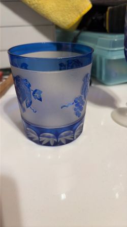 Blue colbot glasses