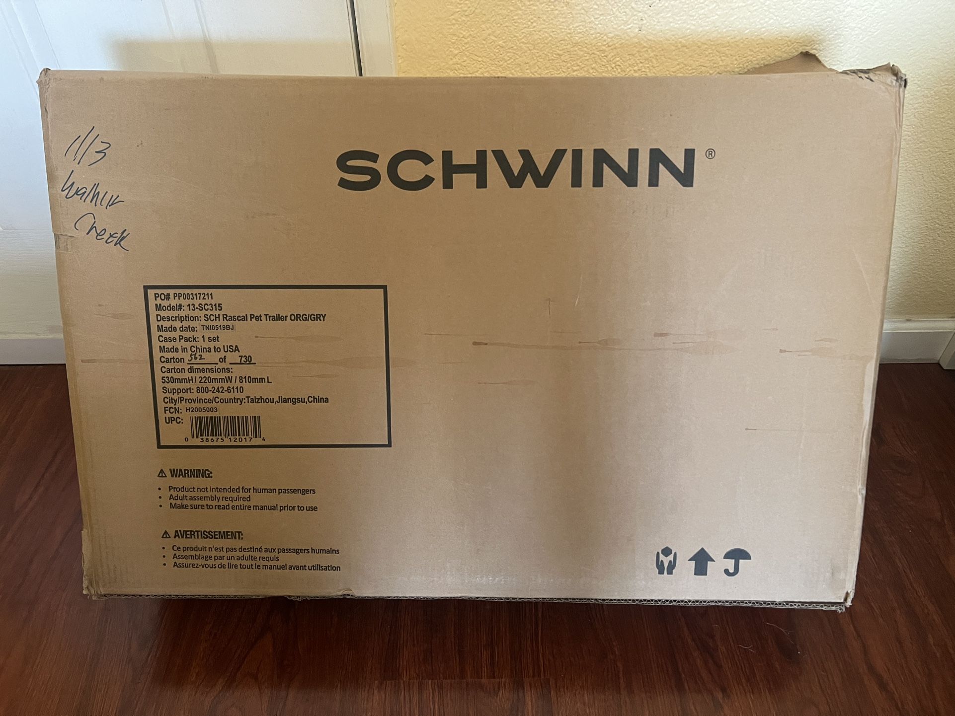 Schwinn SCH Rascal Pet Trailer, Iphone, Samsung, Ps5, Xbox, Nintendo, Furniture, Jordan, Jersey, Tools, Bike cycling, Bike