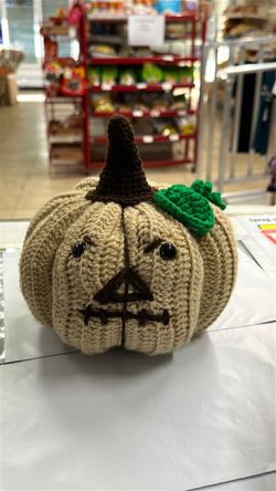 Crochet pumpkin