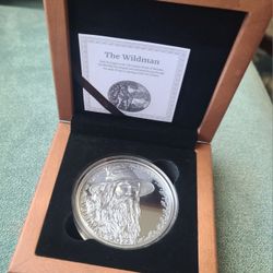 5oz silver Wildman Limited Edition 