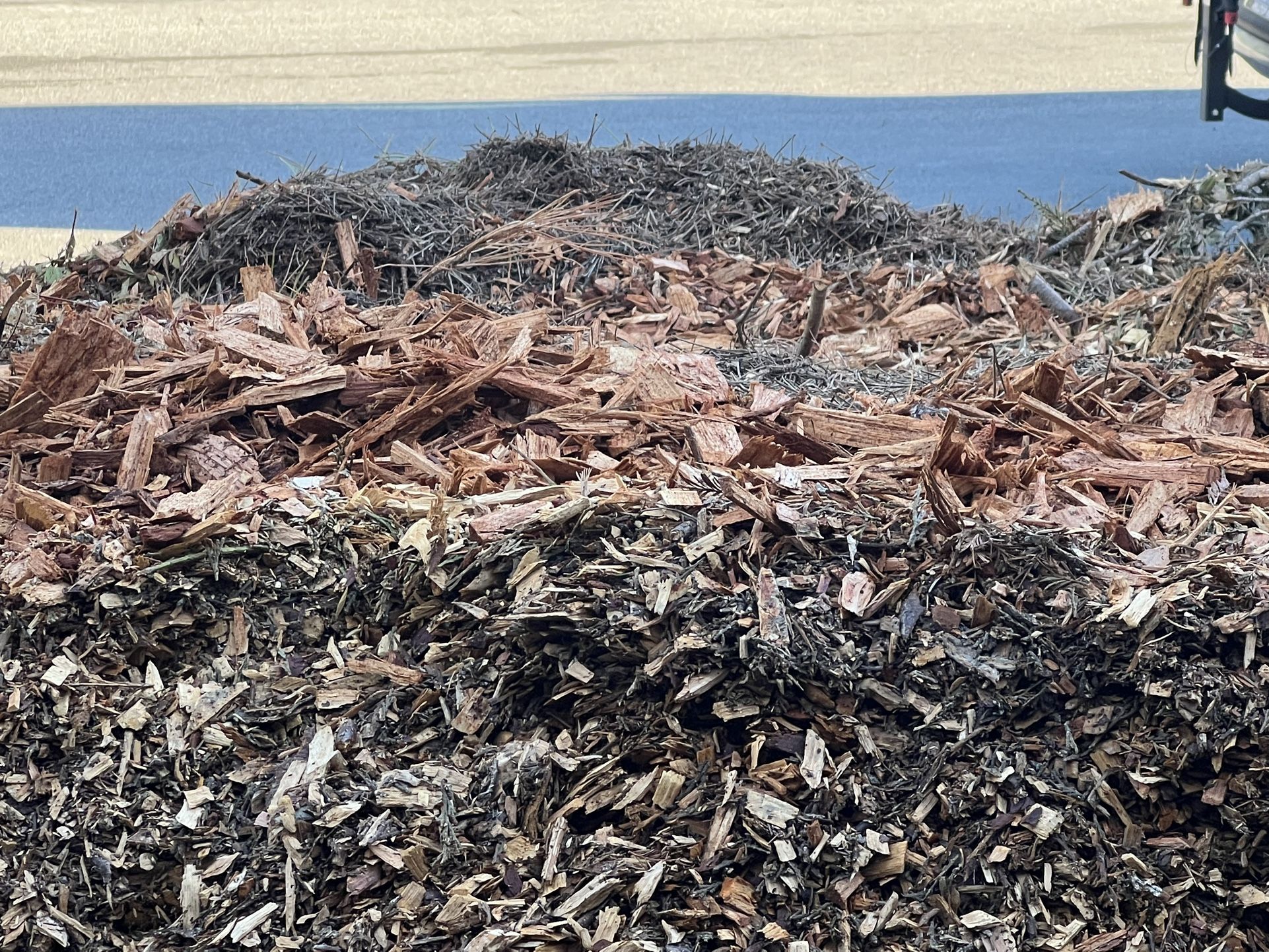 Wood Chips, Playground Bark, Garden Mulch Half Still Left